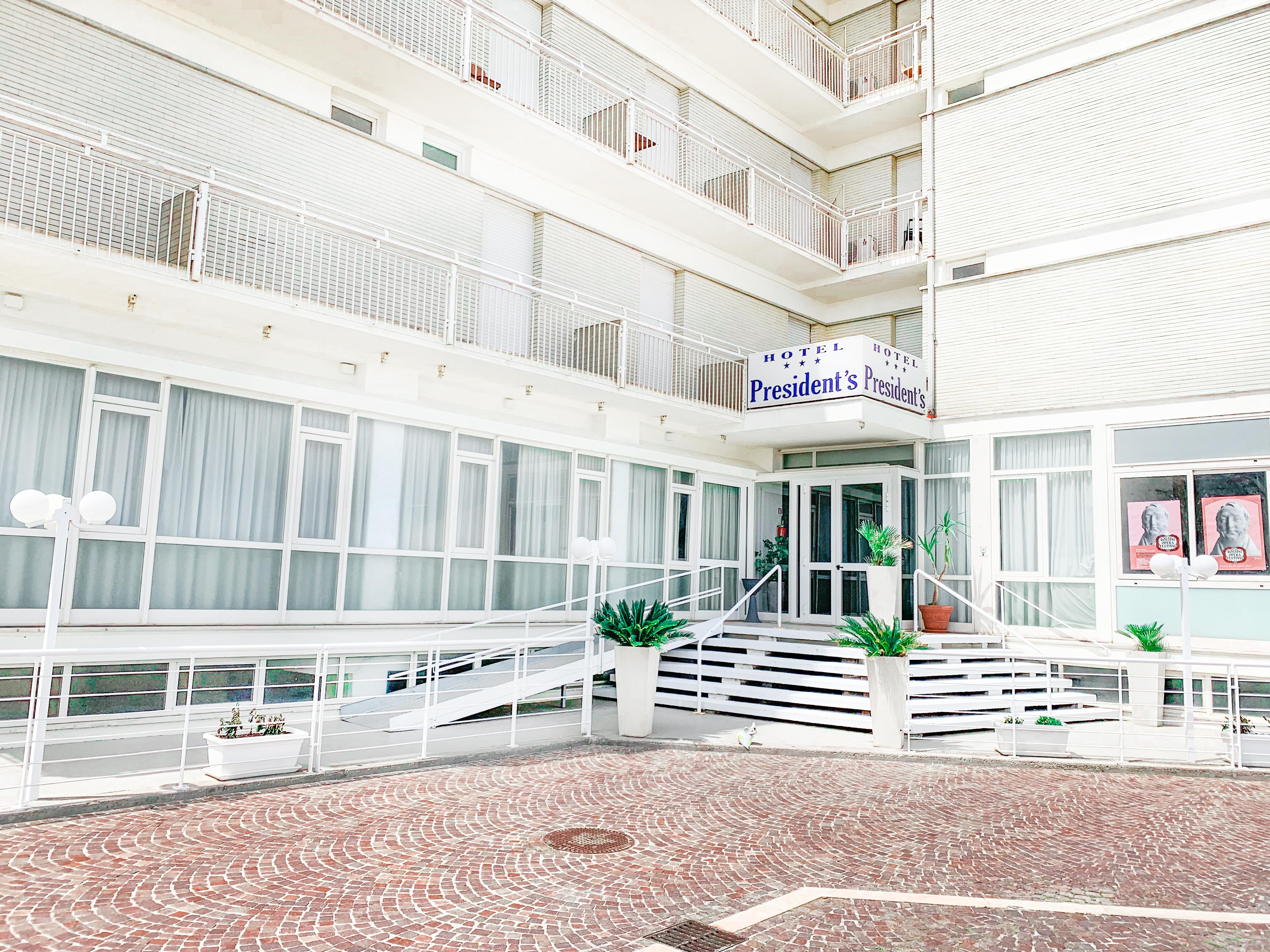 Hotel President'S Pesaro Exterior foto